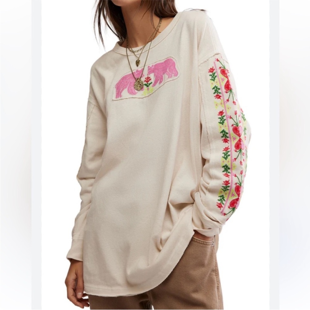 We The Free All My Heart Embroidered Tee